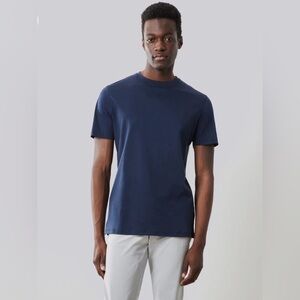 LOT OF TWO Robert Barakett Men’s the Barakett Tee Navy Blue Large